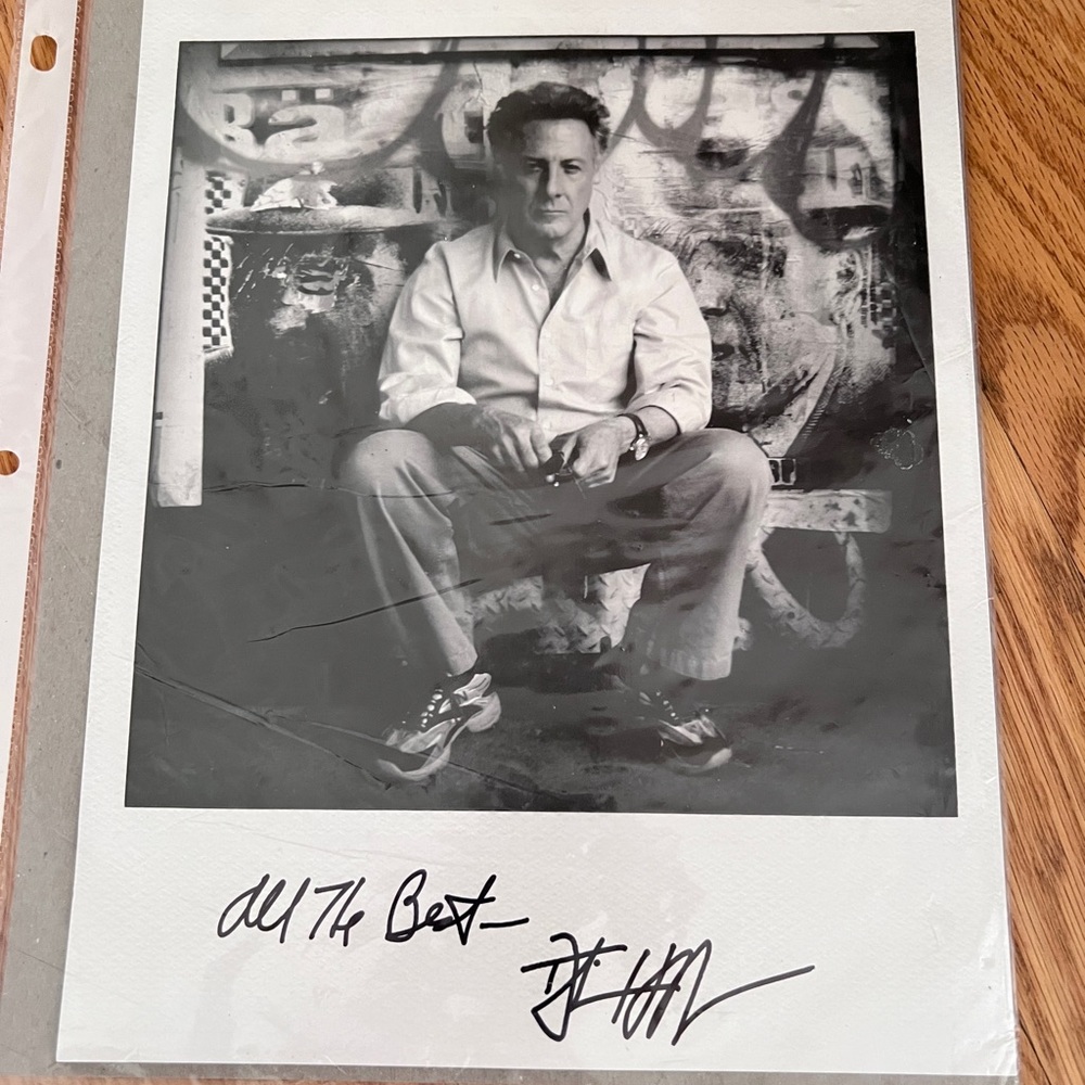 Dustin Hoffman Autograph